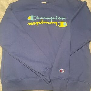 Champion  Crewneck Sweater in Blue
